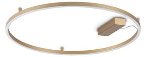 IDEAL LUX 370248 ORACLE SLIM PL D070 ROUND 3000K stropné svietidlo mosadzné
