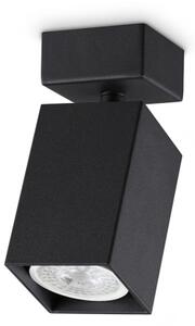 IDEAL LUX 371191 DYNAMITE AP1 SQUARE stropné svietidlo čierne