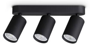 IDEAL LUX 371252 DYNAMITE PL3 LINEAR ROUND stropné svietidlo čierne