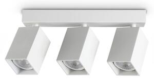 IDEAL LUX 367415 DYNAMITE PL3 LINEAR SQUARE stropné svietidlo biele