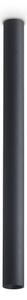 IDEAL LUX 370897 LOOK LED PL1 ROUND D30 H400 3000K stropné svietidlo čierne