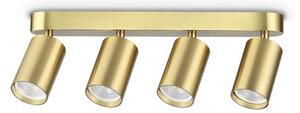 IDEAL LUX 371351 DYNAMITE PL4 LINEAR ROUND stropné svietidlo mosadzné