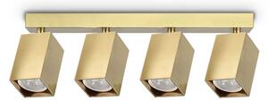 IDEAL LUX 371375 DYNAMITE PL4 LINEAR SQUARE stropné svietidlo mosadzné