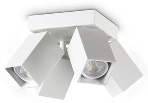 IDEAL LUX 367446 DYNAMITE PL4 SQUARE stropné svietidlo biele