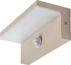Rabalux 77220 - LED vonkajšie nástenné svietidlo so senzorom ZARAGOZA 9W/230V IP54 béžová