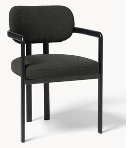 Buklé stolička s opierkami Adrien