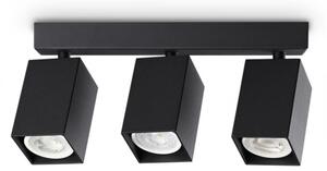 IDEAL LUX 371276 DYNAMITE PL3 LINEAR SQUARE stropné svietidlo čierne