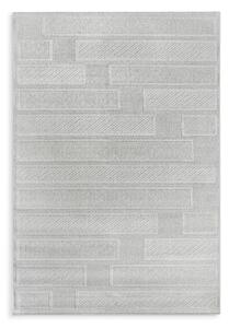 Koberec Porto1, 200x290 cm, strieborná