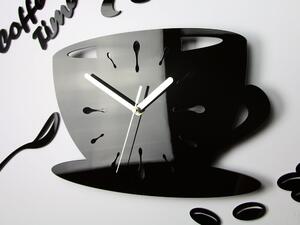 Moderné nástenné hodiny Cup Clock