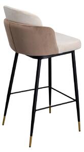 Hojas barová stolička béžová