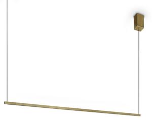 IDEAL LUX 371856 ESSENCE SP SQUARE 3000K závesné svietidlo mosadzné