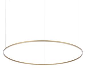 IDEAL LUX 370569 ORACLE SLIM SP D150 ROUND 3000K závesné svietidlo mosadzné