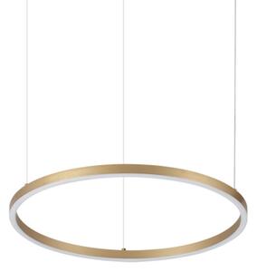 IDEAL LUX 370408 ORACLE SLIM SP D050 ROUND 3000K závesné svietidlo mosadzné