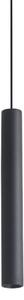 IDEAL LUX 371078 LOOK LED SP1 ROUND D30 H250 3000K závesné svietidlo čierne