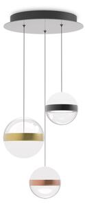 IDEAL LUX 342993 GALAXY 3000K závesné svietidlo biele zlaté