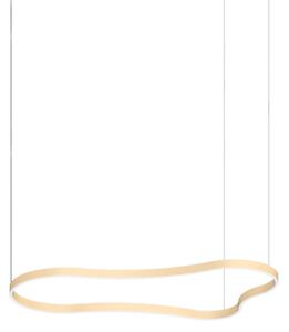 IDEAL LUX 345284 WAVES-3 SP 3000K závesné svietidlo zlaté