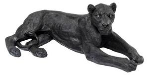 Lion dekorácia čierna 113 cm