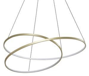 IDEAL LUX 364926 OZ SP D100 3000K závesné svietidlo mosadzné