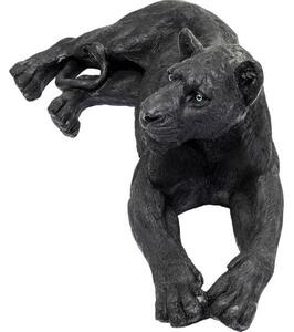 Lion dekorácia čierna 113 cm
