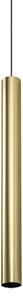 IDEAL LUX 371696 LOOK SP1 ROUND D60 H700 závesné svietidlo mosadzné