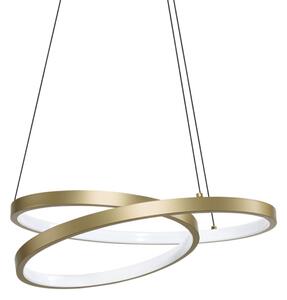 IDEAL LUX 364971 OZ SP D040 3000K závesné svietidlo mosadzné