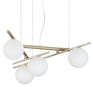 IDEAL LUX 365107 ATLAS SP4 závesné svietidlo zlaté