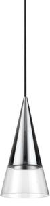 IDEAL LUX 321462 CONO SP1 závesné svietidlo chrómové