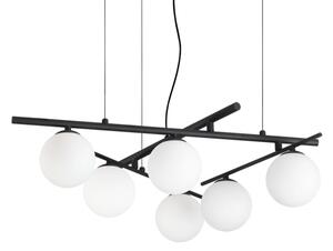 IDEAL LUX 365114 ATLAS SP6 závesné svietidlo čierne