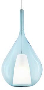 IDEAL LUX 359816 KALIQUE-3 SP1 D28 závesné svietidlo modré