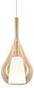 IDEAL LUX 360058 KALIQUE-3 SP1 D18 závesné svietidlo jantárové béžové