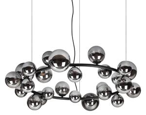 IDEAL LUX 363387 PERLAGE SP25 závesné svietidlo dymové