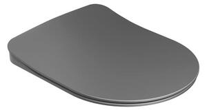 WC doštička Ravak Uni Chrome Flat, čierna X01795