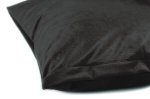 Biante Zamatová obliečka na vankúš Velvet Prémium SVP-014 Čiernozelená 50 x 60 cm