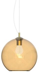 IDEAL LUX 339061 NEMO SP1 D40 závesné svietidlo jantárové béžové