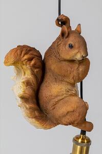 Squirrel visiaca lampa oranžová