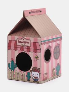 Sinsay - Kartónový domček pre mačku Hello Kitty - ružová