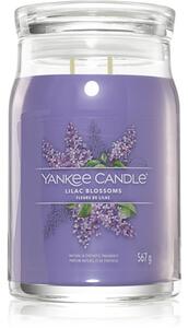 Yankee Candle Lilac Blossoms vonná sviečka I. Signature 567 g