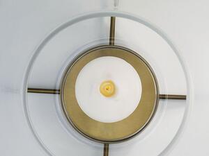 Vasa Stream svietnik zlato-biely 36 cm