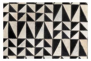 Zigzag koberec čiernobiely 170x240