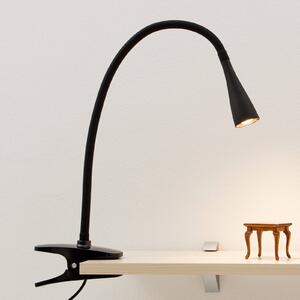 Lindby LED svietidlo Baris, výška 44 cm, čierna, 3000K