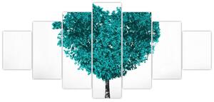 Obraz farebného stromu (Obraz 210x100cm)