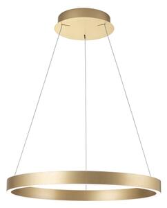 Orion - LED stmievateľný závesný luster na lanku KOLK, LED 60 W, 230 V, 2700/3000/4000 K, priemer 60 cm, zlatá