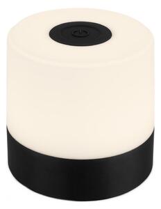 Briloner - LED stmievateľná nabíjateľná dotyková vonkajšia stolná lampa LED/2W/5V 2700K IP44 čierna