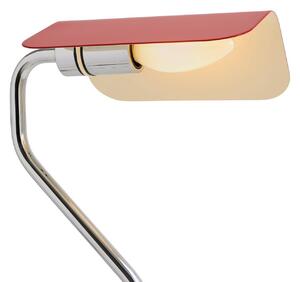 HAY Stolová lampa Apex, červená, výška 38 cm, E14, oceľ, Červená, Obývacia izba / jedáleň, kov, Dizajn, Stojacie svietidlo