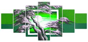 Obraz stromu na stenu (Obraz 210x100cm)