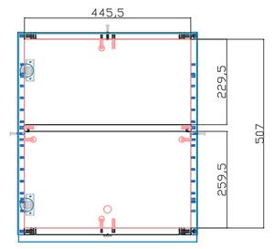 Kuchynka NIKA s drezom a batériou 1481 x 600 x 2000 mm, dub prírodný, pravé