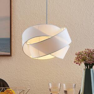 Lindby Gya závesná lampa, biela