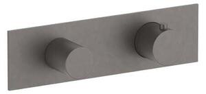 Podomietková termostatická batéria Fantini s uzatváracím ventilom gun metal 87P5G572B