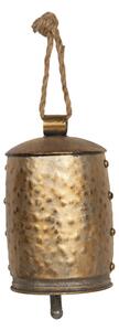 Kovové dekoračné zvončeky s patinou (2 ks) - Ø 14 * 23 / Ø 11 * 18 cm