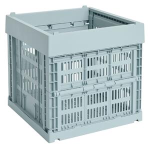 Úložný box Colour Crate, Cube, Dusty Blue – HAY